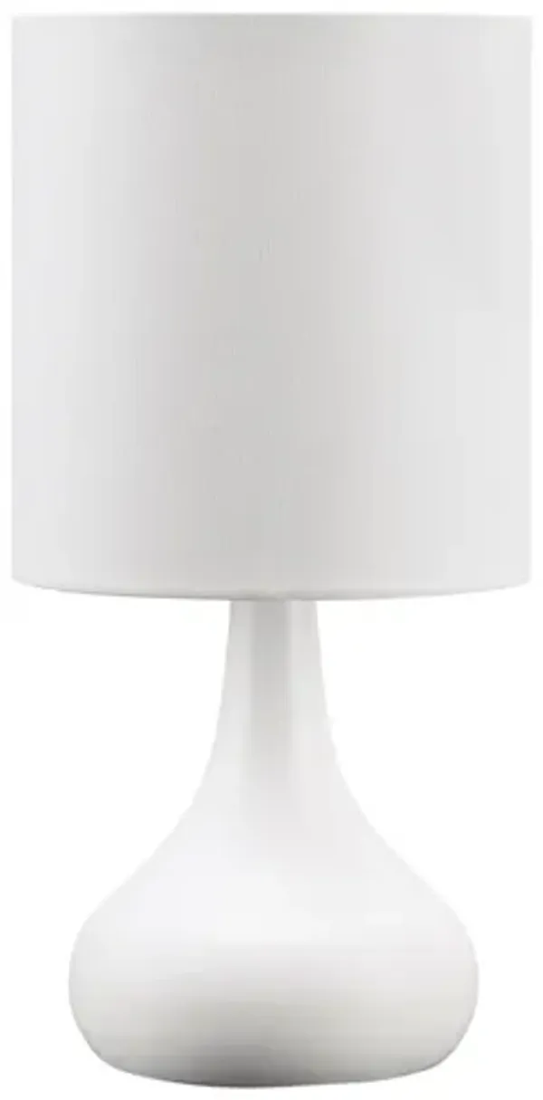 Camdale Table Lamp in White