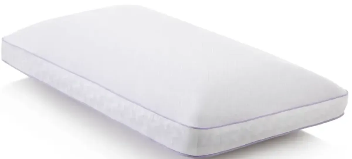 Malouf Lavender Zoned Pillow, Queen