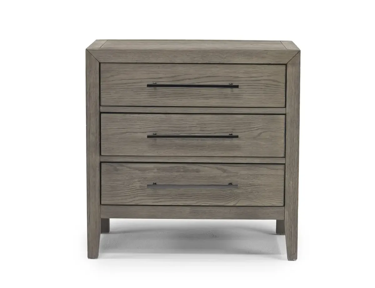 Chloe Nightstand in Gray