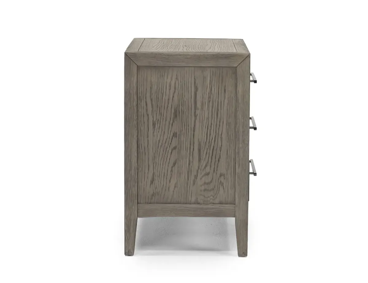 Chloe Nightstand in Gray