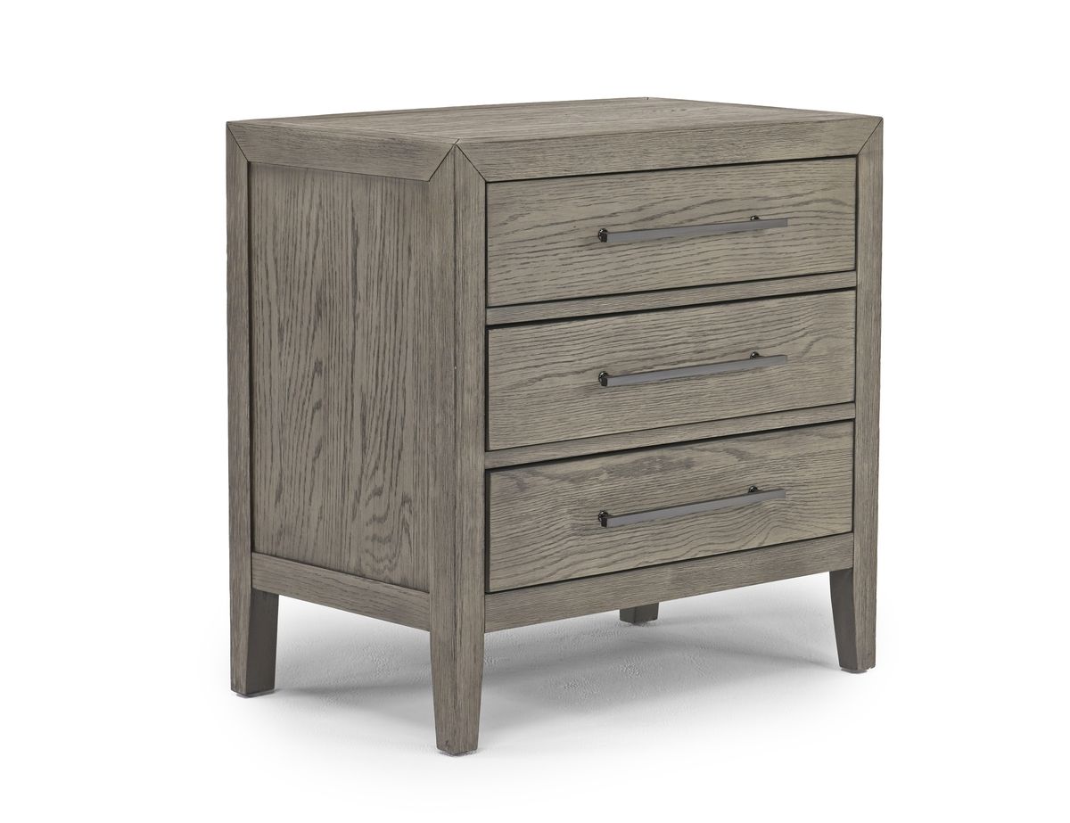 Chloe Nightstand in Gray