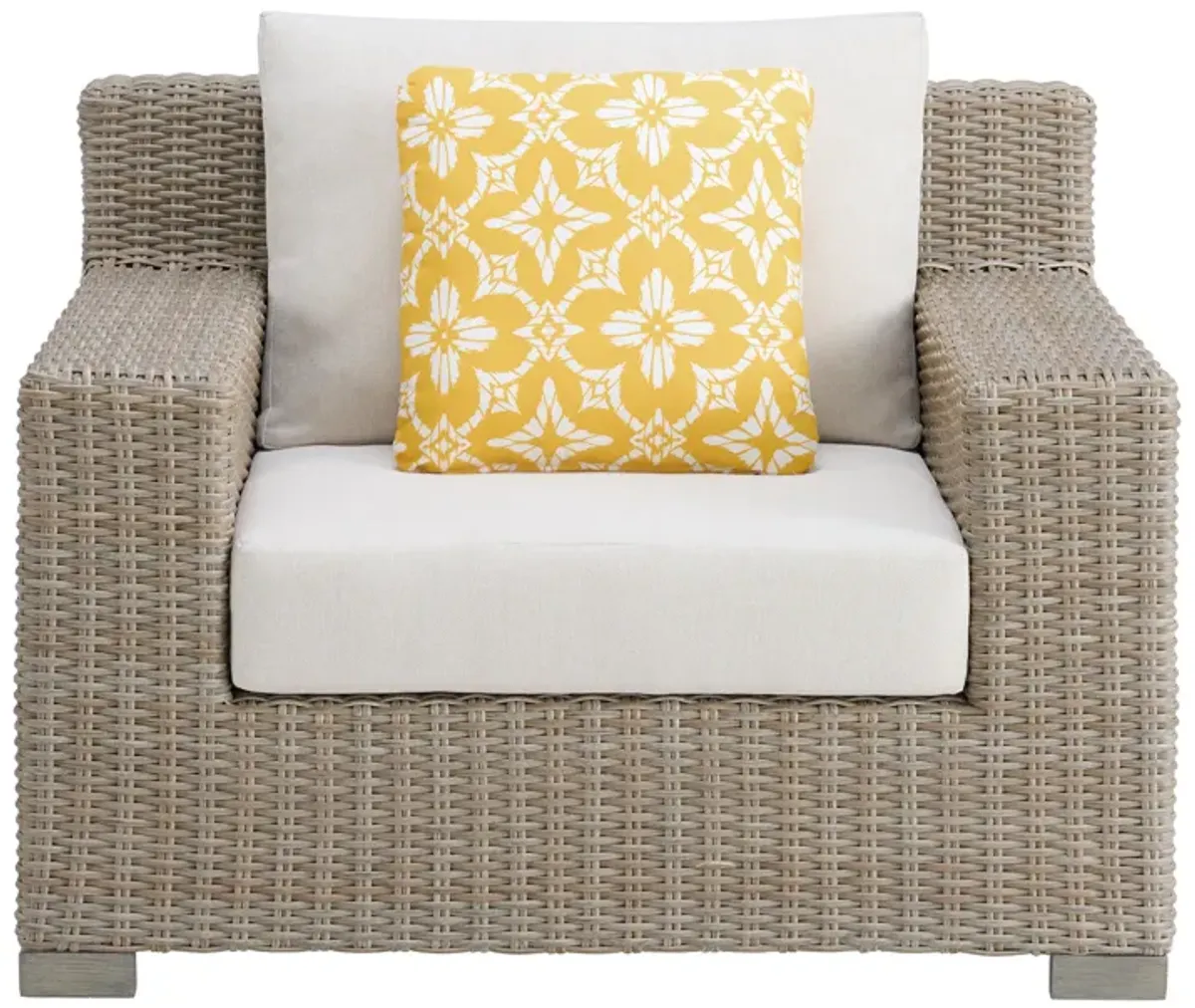 Ollie Outdoor Accent Chair in Tan