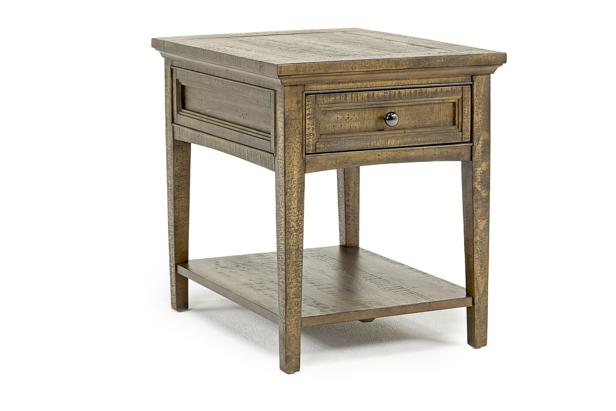 Bay Creek End Table in Nutmeg, Rectangle