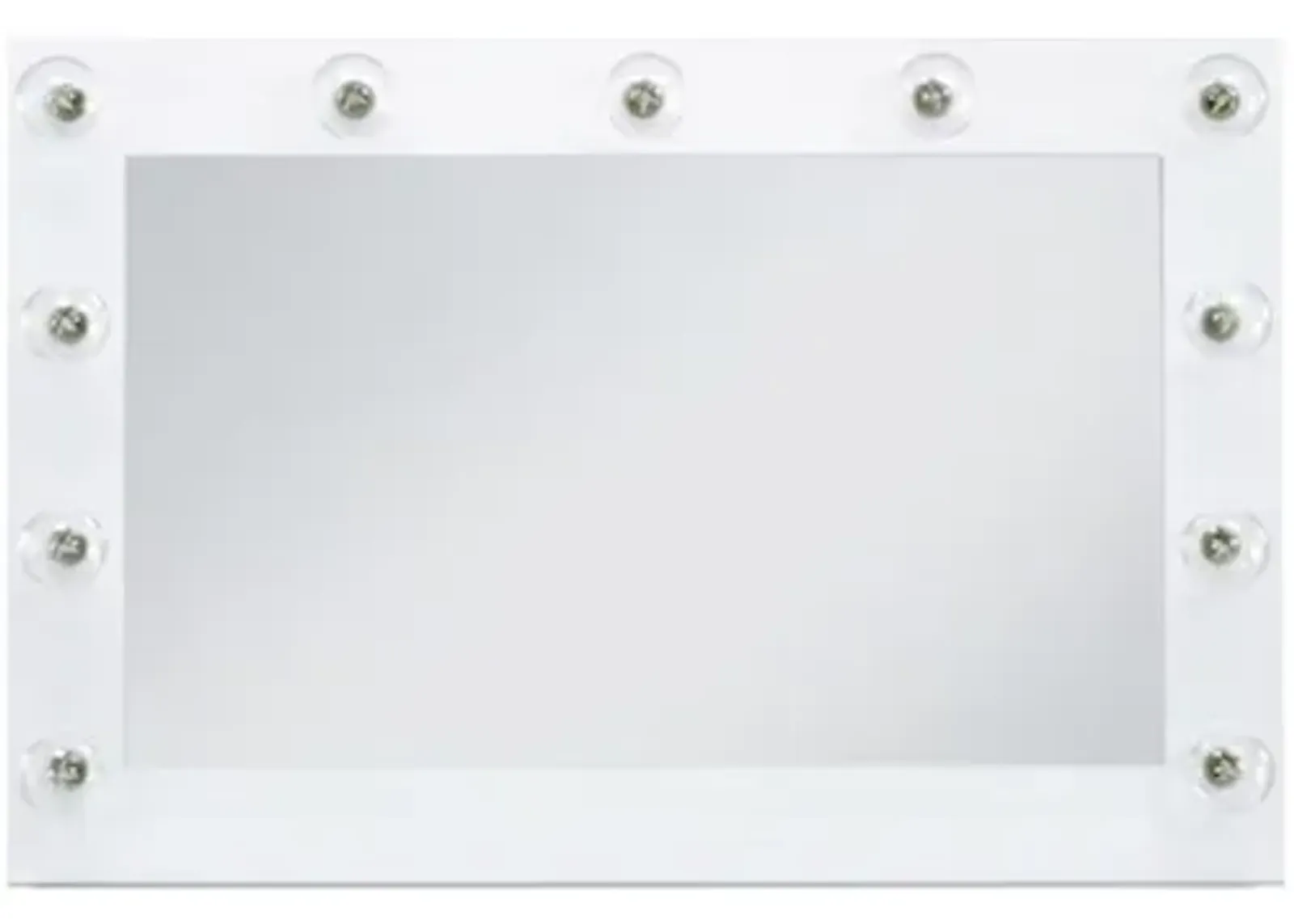 Jacey Vanity Mirror in White