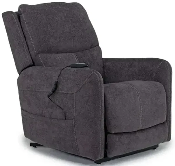 Palencia 3 Power Lift Recliner in Trento Charcoal