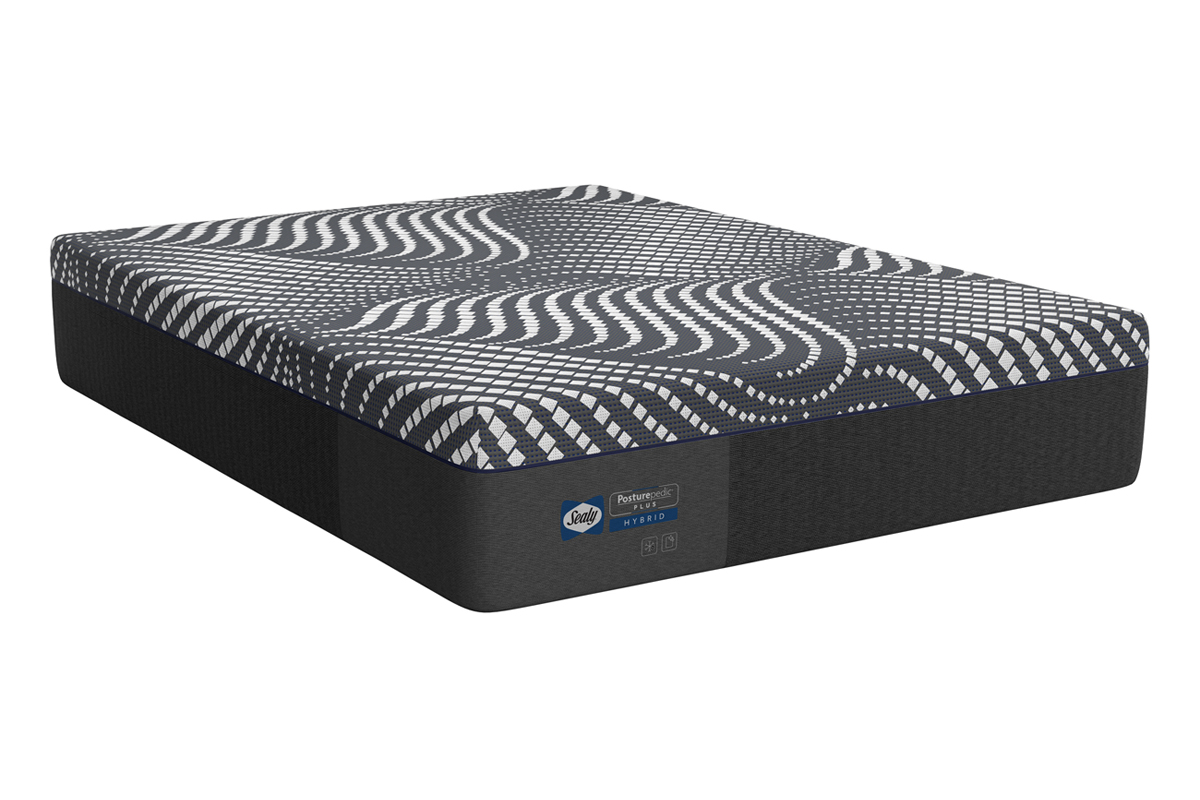 Sealy 14 Inch High Point Firm Hybrid Mattress, Full