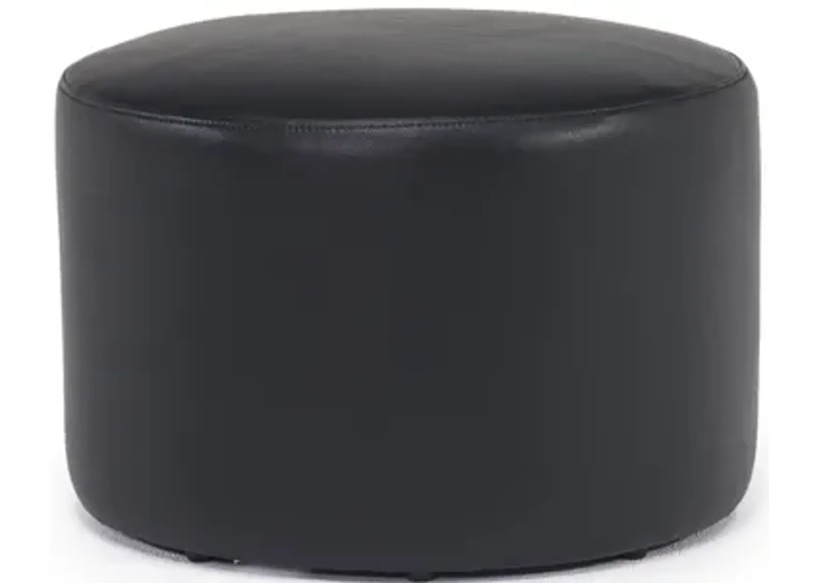 Azuza Accent Ottoman in Black