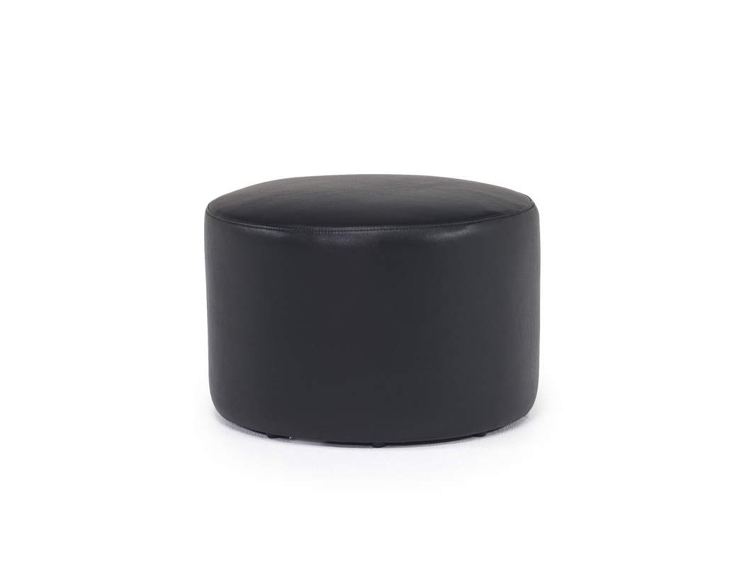 Azuza Accent Ottoman in Black