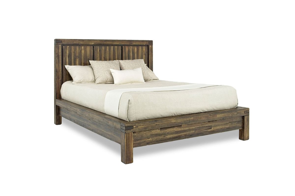 Meadow Panel Bed in Brown, Eastern King