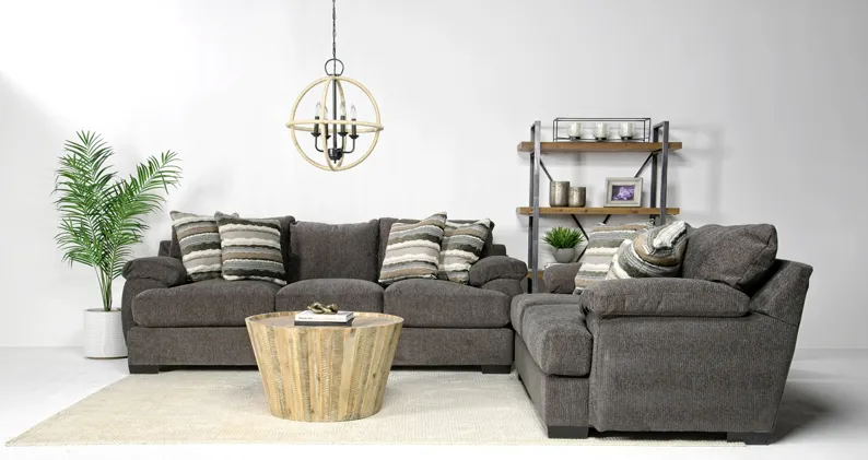 Melbourne Olive 5 Pc Sectional Living Room
