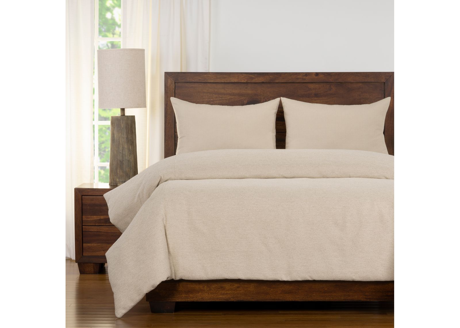 Belmont Duvet Cover in Ivory, CA King