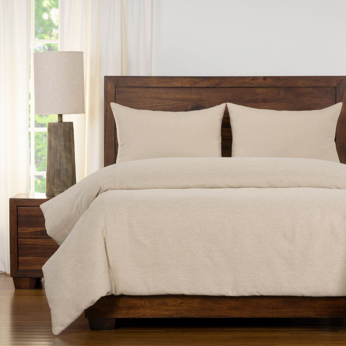 Belmont Duvet Cover in Ivory, CA King