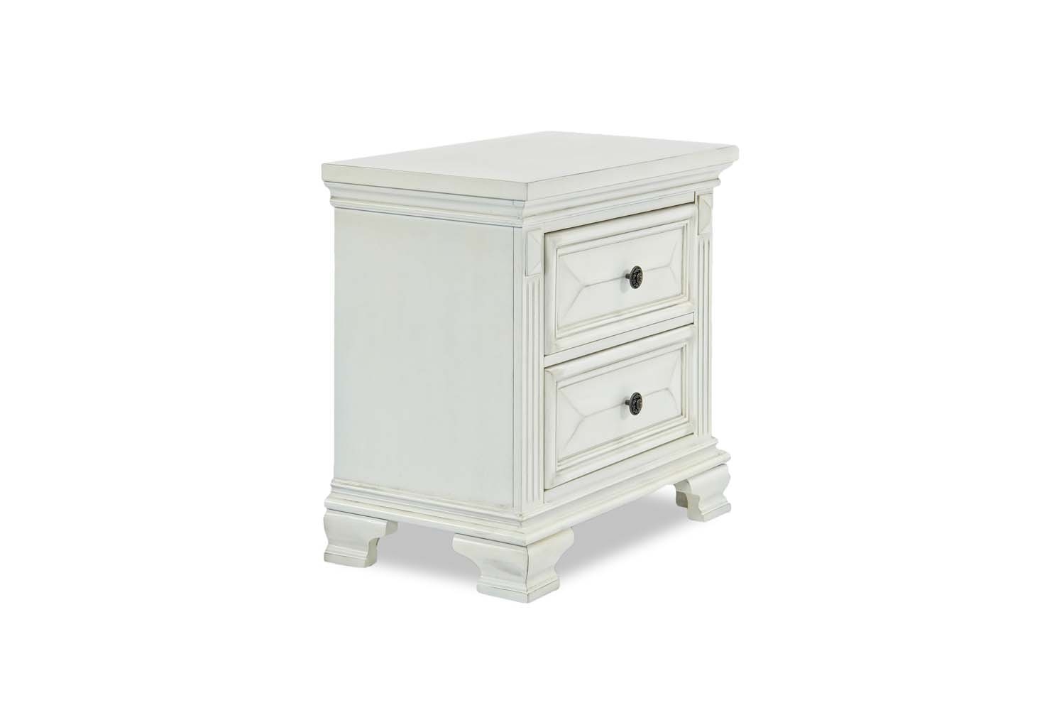 Calloway Nightstand in White