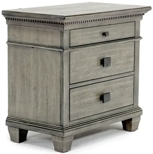 Crawford Nightstand in Gray