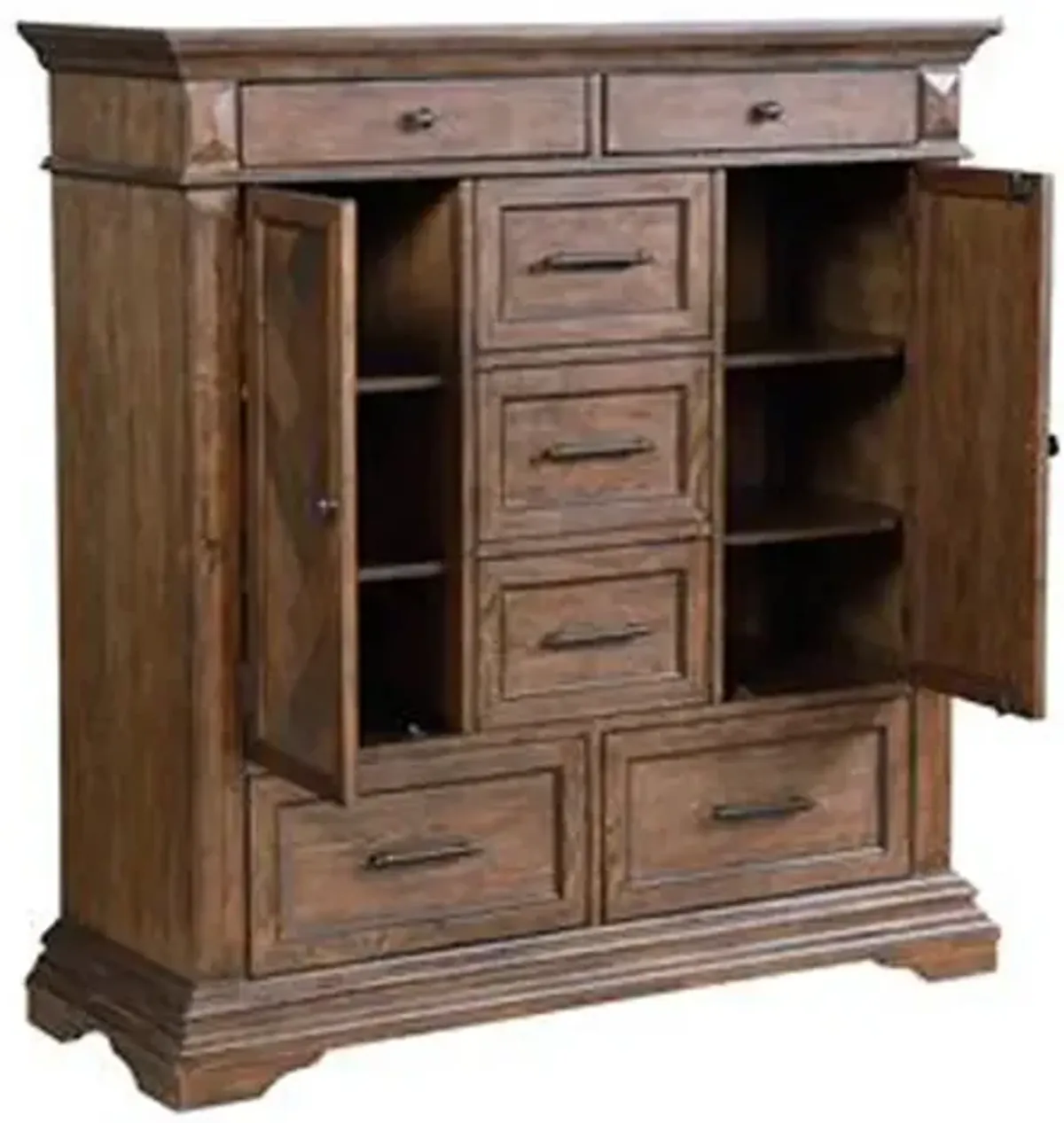 Jolie Vue Door Chest in Brushed Walnut