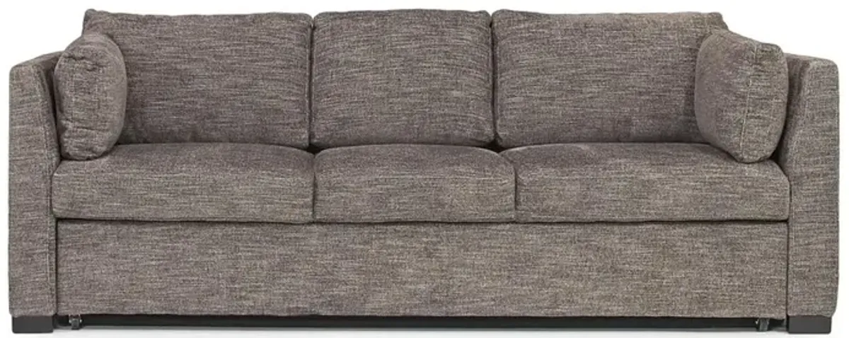 Vivian Queen Sleeper Sofa in Gray Fabric (FB)