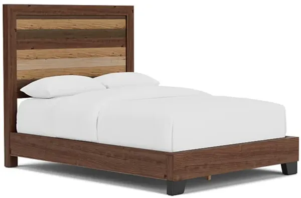 Salida Panel Bed in Brown, Twin