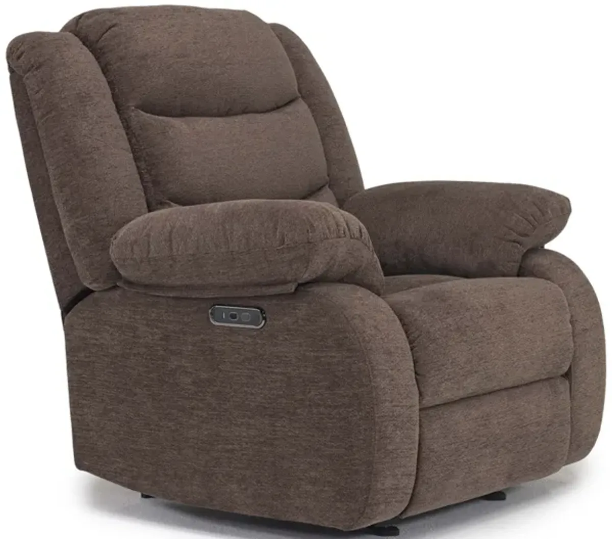 Kelsey Power Gliding Recliner in Brown