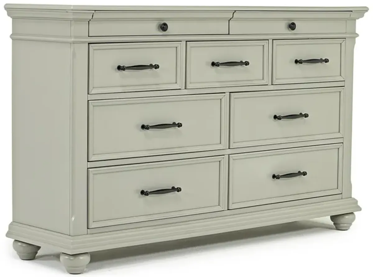 Slater Dresser in Gray