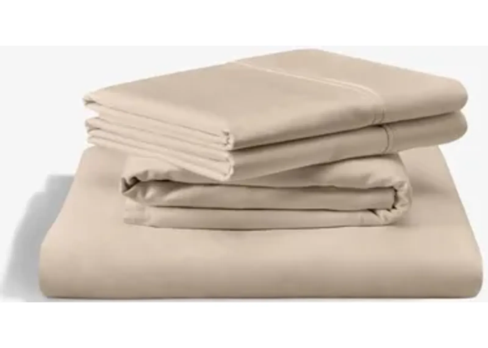 Tempur-Pedic Classic Cotton Sheets in Sandstone, Full