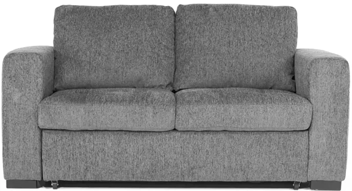 Claire Full Pullout Loveseat in Posh Smoke