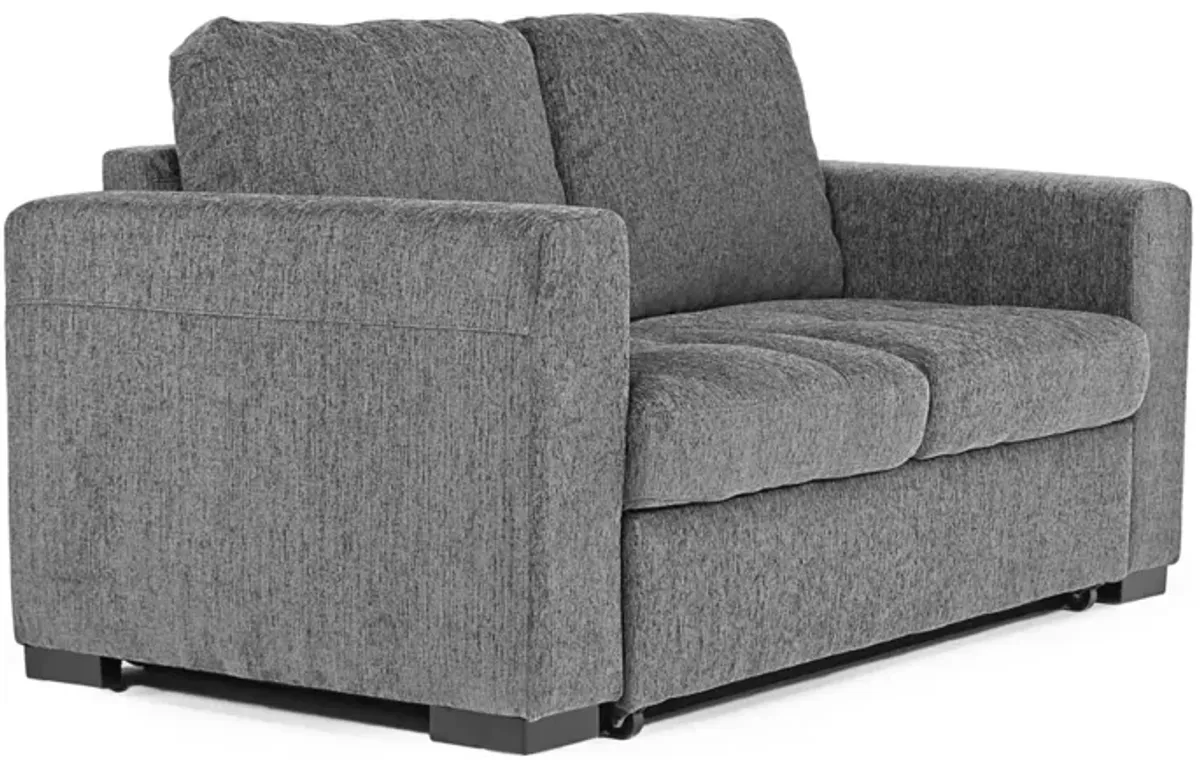 Claire Full Pullout Loveseat in Posh Smoke