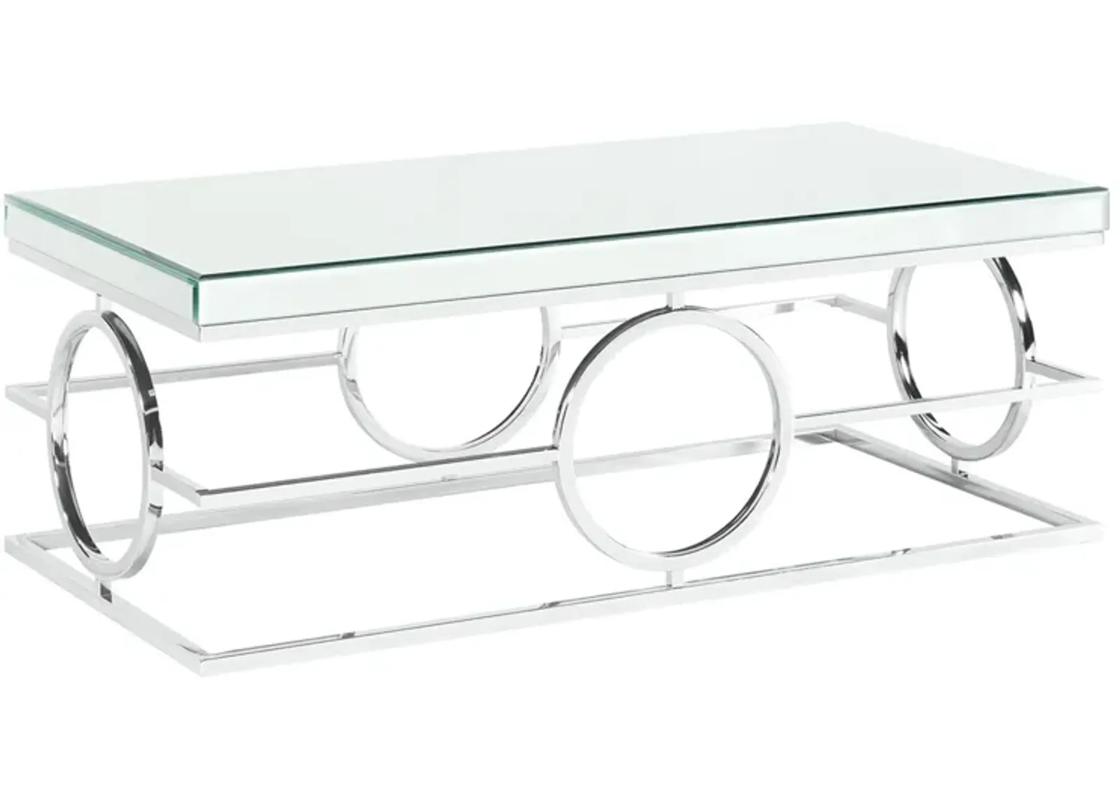 Katie Coffee Table in Chrome