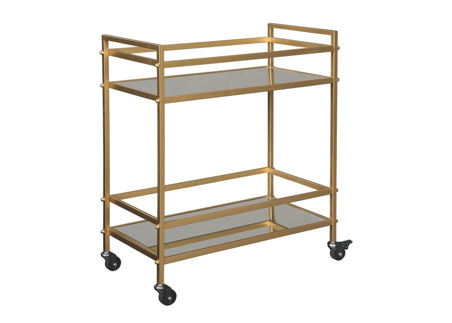 Kailman Bar Cart in Gold