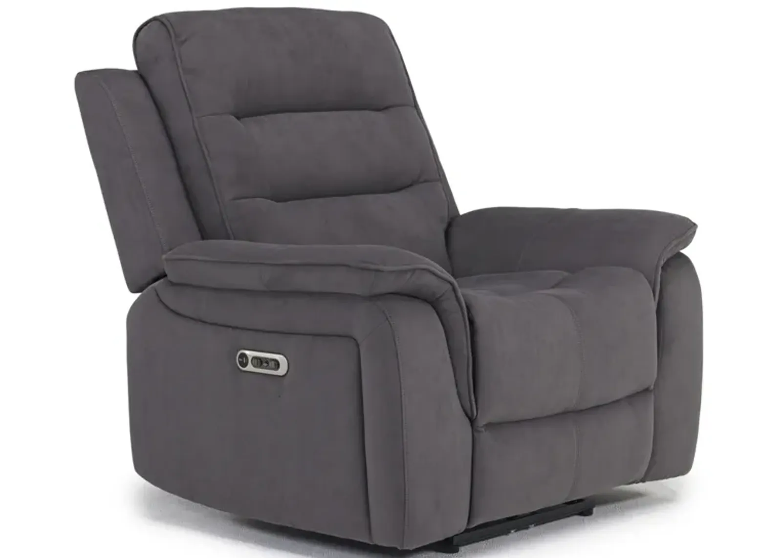 Chanell 2 Power Recliner in New Nappa Gray