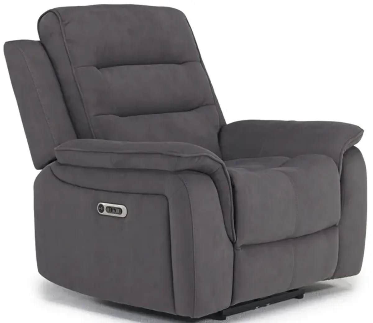 Chanell 2 Power Recliner in New Nappa Gray