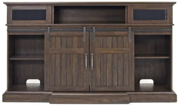 Manning Bluetooth Console in Brown, 68 Inch