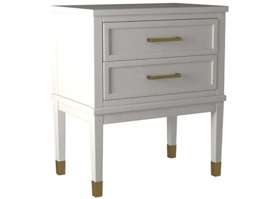 Brody End Table in White