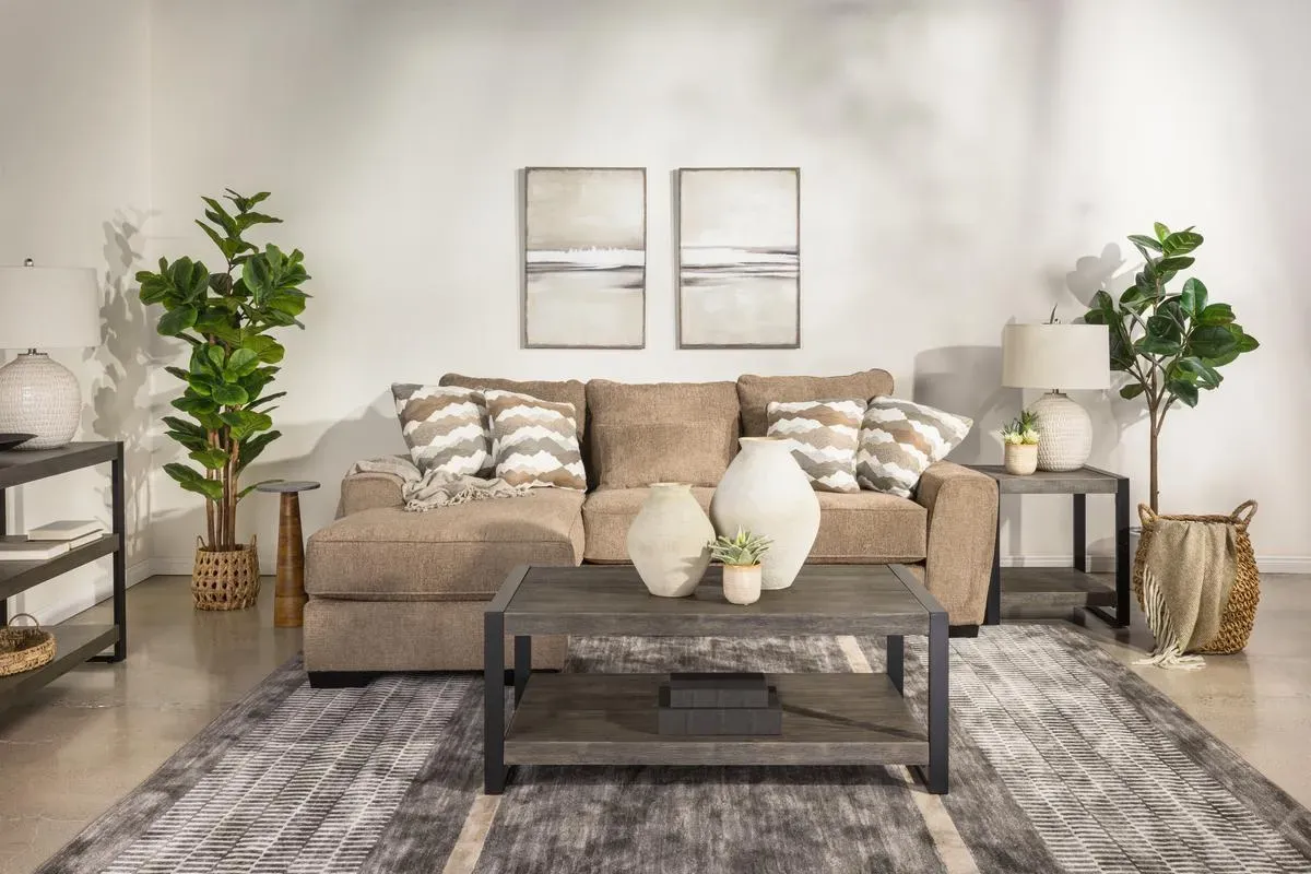 Oracle Reversible Sofa Chaise in Envy Bark