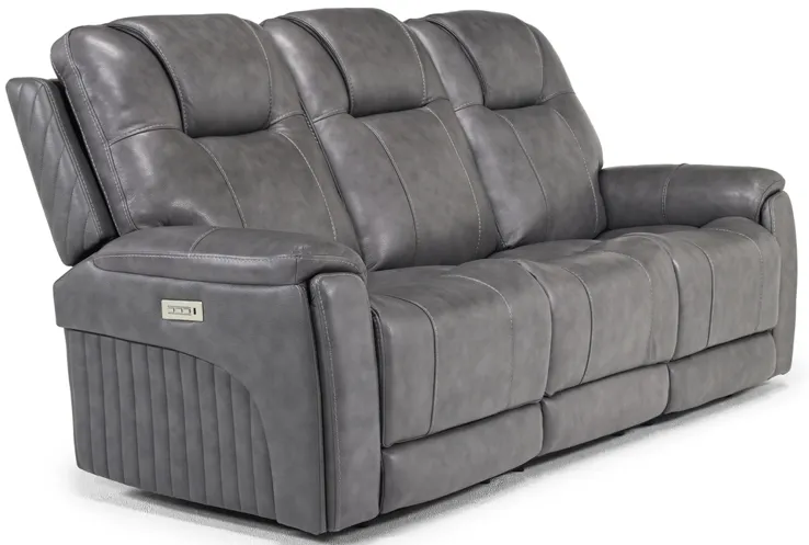 Echo 3 Power Theater Sofa in Storm