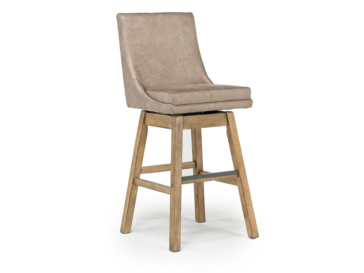 Tallenger Barstool in Tan, 30 Inch