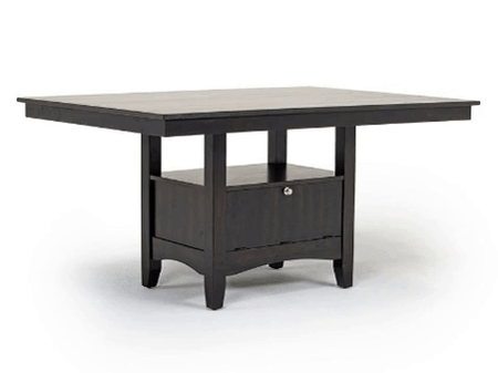 Miami Adjustable Dining Table in Brown