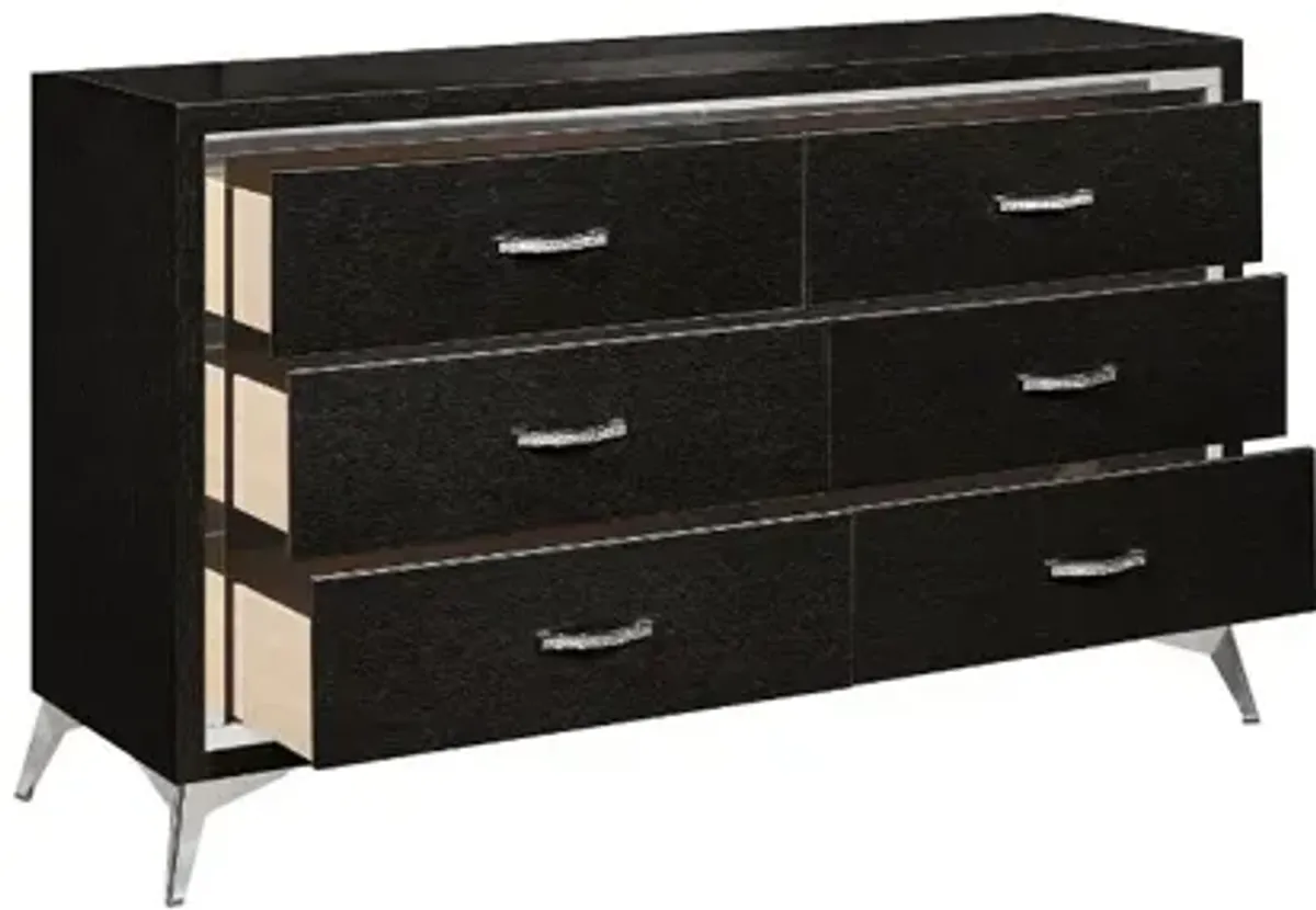 Huxley Dresser in Black