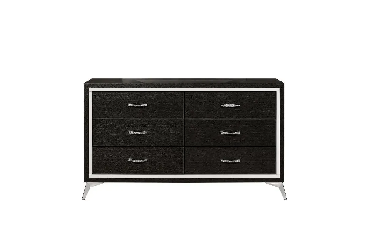 Huxley Dresser in Black