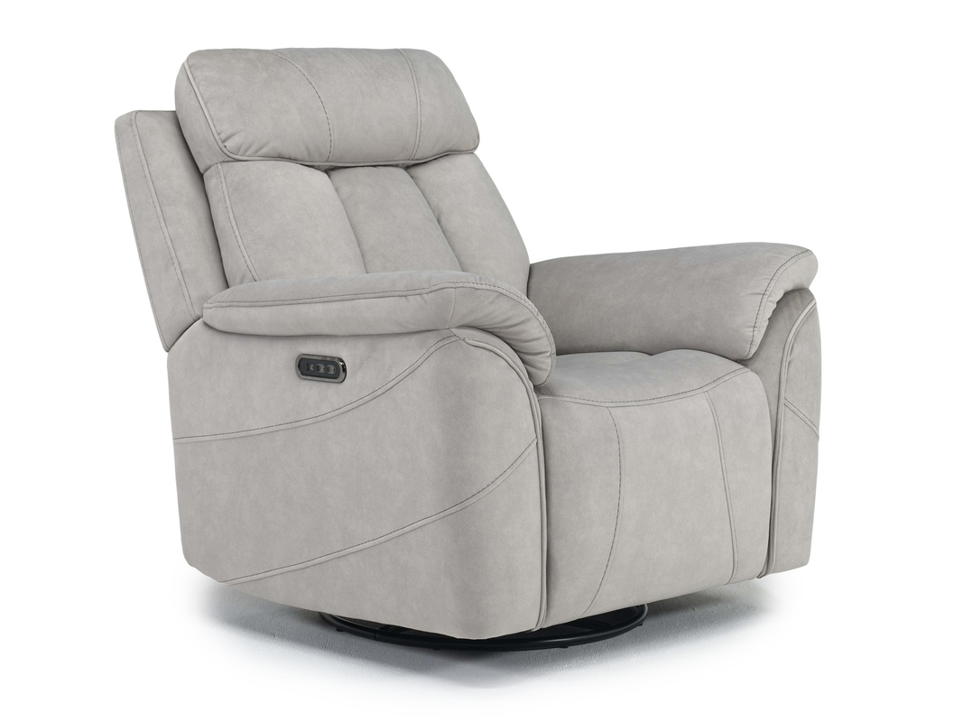 Tate Power Gliding Recliner in Dove