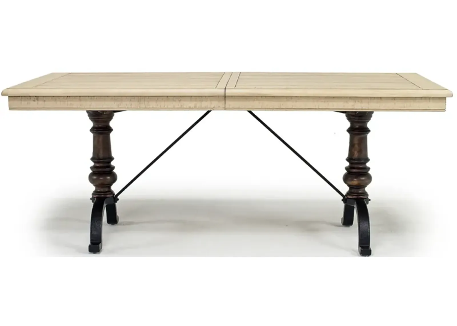 Roxy Extendable Dining Table in Vintage Taupe