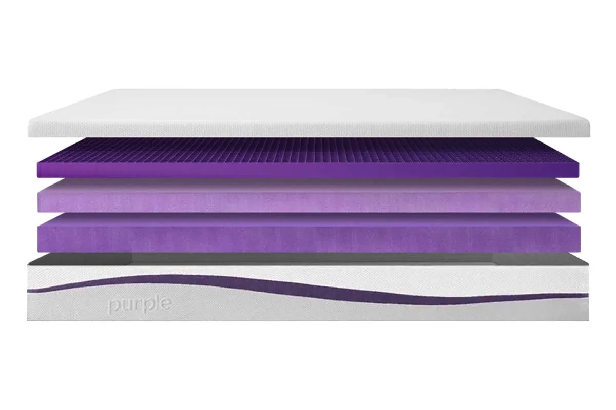 Purple 11 Inch Soft Purple Plus Mattress, Eastern King