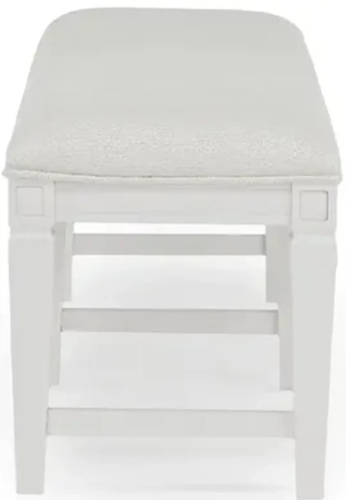 Willowbrook Dining Bench in Egg Shell White