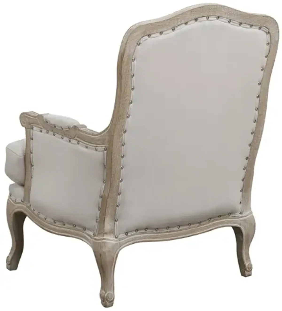 Regal Accent Chair in Taupe