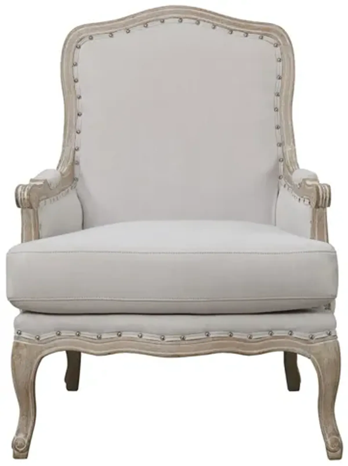 Regal Accent Chair in Taupe