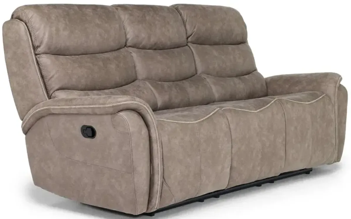Kamari Reclining Sofa in Gray