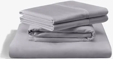 Tempur-Pedic Luxe Egyptian Sheets in Gray, Split CA King (2)