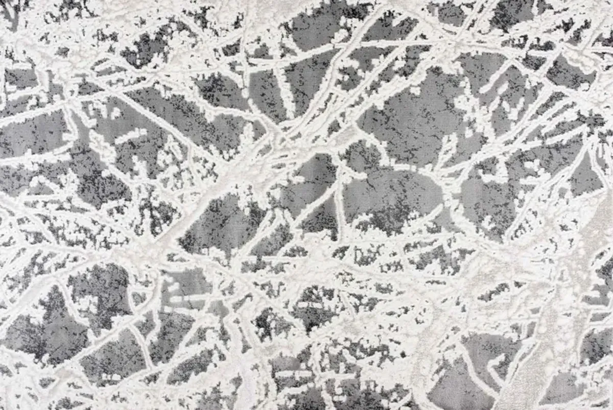 Paris Rug in Gray, 5 x 7