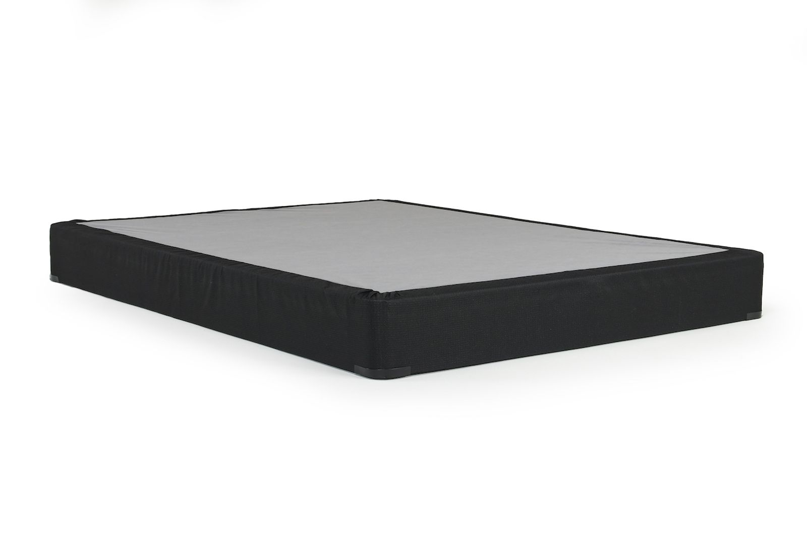 Sherwood Black Laminated Flat Foundation, Full, High Profile