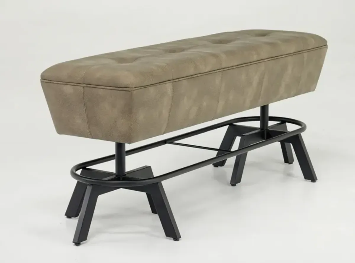 Sequoia Counter Height Bench in Espresso