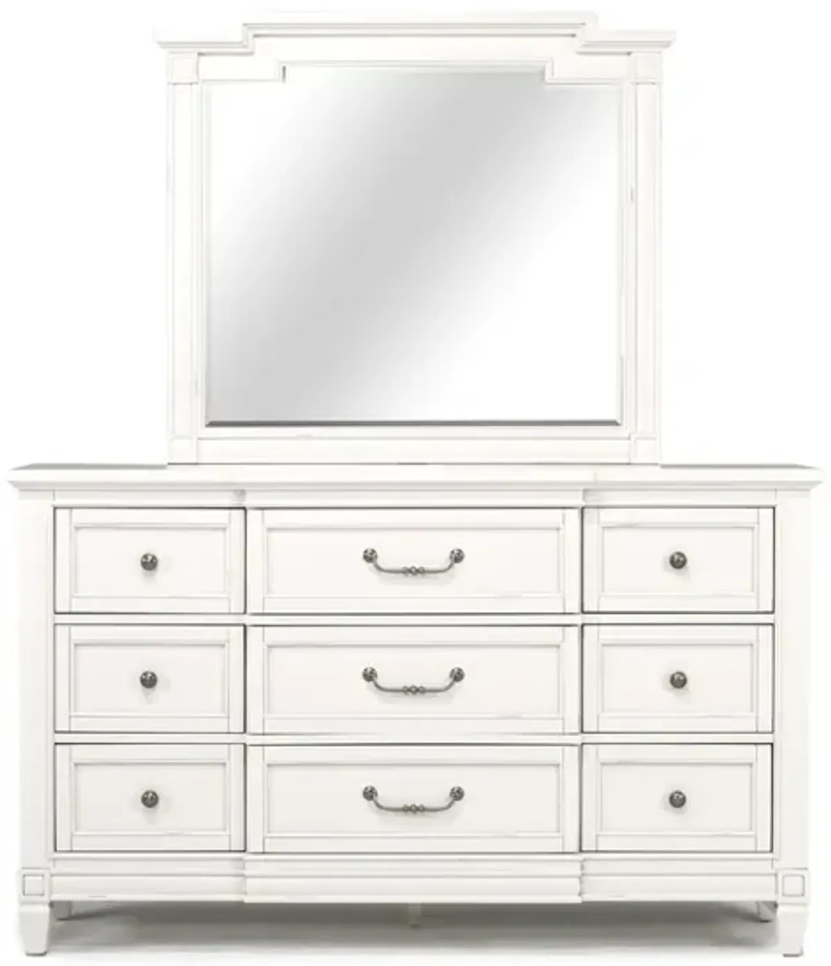 Willowbrook Mirror in Egg Shell White